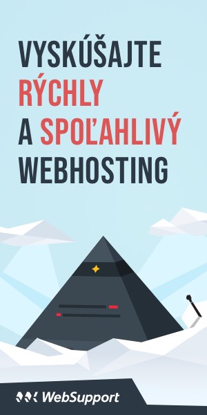 Hosting od WebSupport.sk